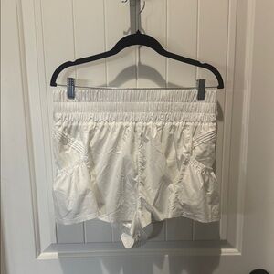 FP Movement by Free People White Athletic Shorts